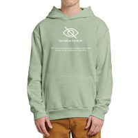 Sensitive Content Urban Pullover Hoodie | Artistshot