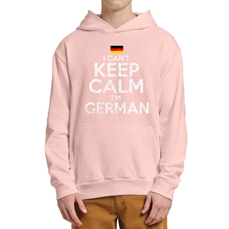 German Germany Can't Keep Calm Urban Pullover Hoodie by Aiello Mcdade | Artistshot