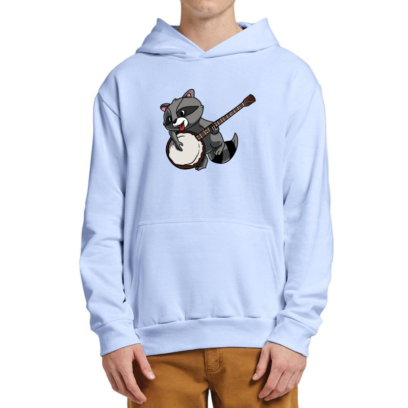 Banjo Player Thrash Panda Musical Instrument Instrumentalist Urban Pullover Hoodie by ThomasMNykamp | Artistshot