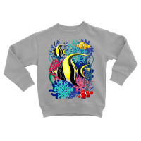 Angel Fish And Clown Fish Toddler Sweatshirt | Artistshot