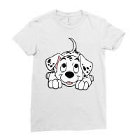 Dalmatian Ladies Fitted T-shirt | Artistshot