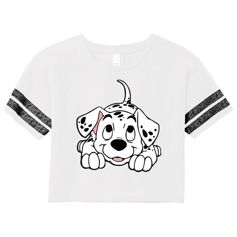 Dalmatian Scorecard Crop Tee by kisakisa | Artistshot