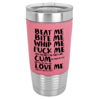 Buy Beat Bite Whip Me Adam Ants Retro Leatherette Tumbler | Artistshot