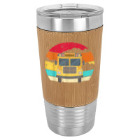 Retro Yellow School Bus For School Bus Driver And Busman Leatherette Tumbler | Artistshot