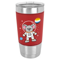 Koala Astronaut Aroace Pride Leatherette Tumbler | Artistshot