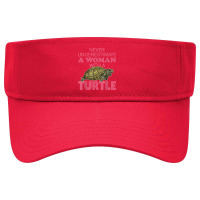 Turtle Sea Testudinata Biologist Zoology Visor Hat | Artistshot