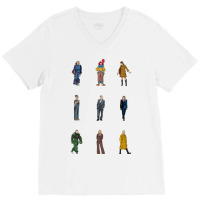 Killing Eve, Villanelle,jodie Comer,villanelle Jesus,drag,drag King,po V-neck Tee | Artistshot