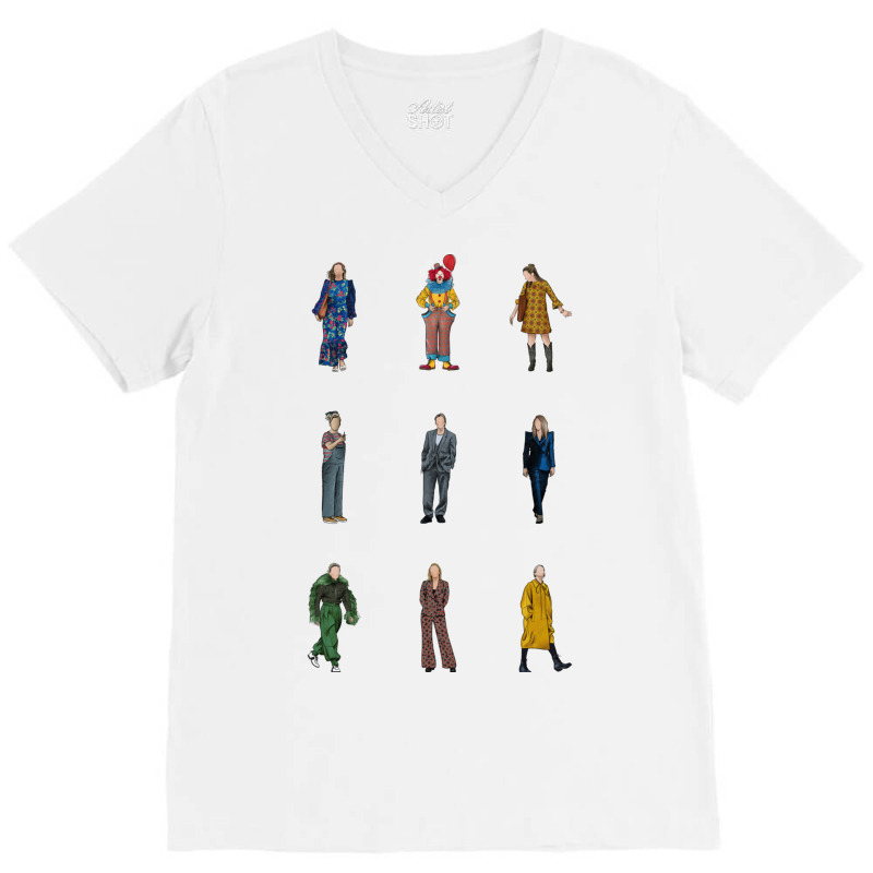 Killing Eve, Villanelle,jodie Comer,villanelle Jesus,drag,drag King,po V-neck Tee | Artistshot