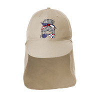 American Dominican Republic Patriot Flag Women Girl Grown T Shirt Sun Shade Cap | Artistshot