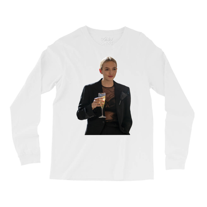 Killing Eve, Villanelle,jodie Comer,villanelle Jesus,drag,drag King,po Long Sleeve Shirts | Artistshot