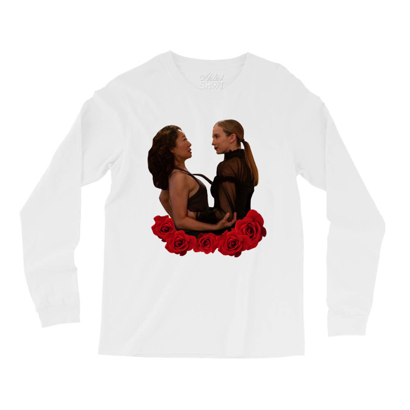 Killing Eve, Villanelle,jodie Comer,villanelle Jesus,drag,drag King,po Long Sleeve Shirts | Artistshot