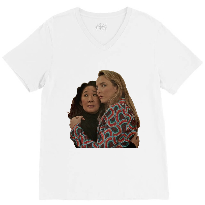 Killing Eve, Villanelle,jodie Comer,villanelle Jesus,drag,drag King,po V-neck Tee | Artistshot