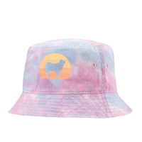 Icelandic T  Shirt Retro Sunset Icelandic Sheepdog T  Shirt Tie Dyed Bucket Hat | Artistshot