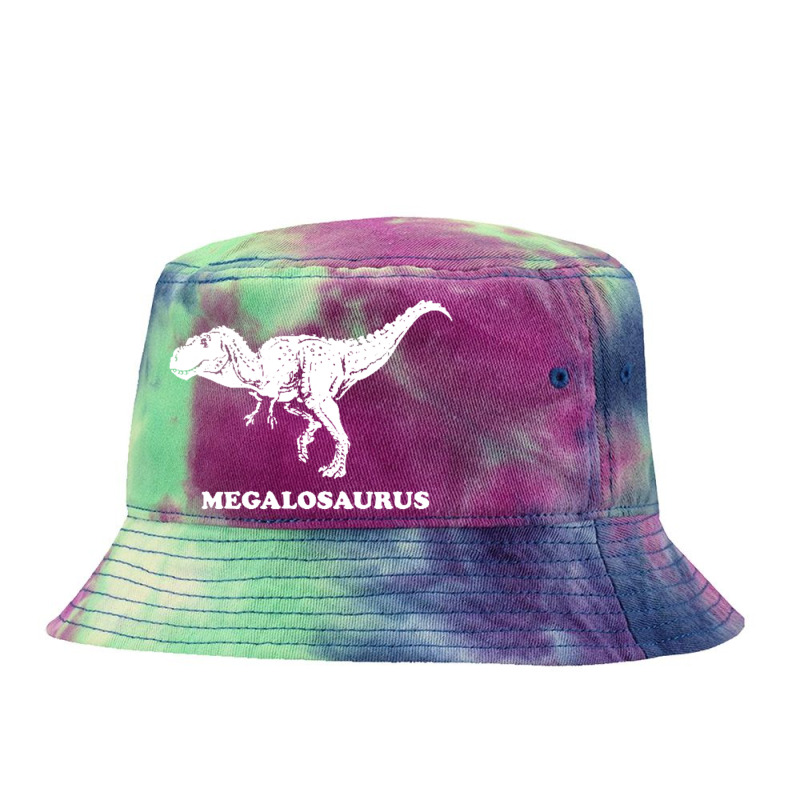 Megalosaurus Dinosaur Tie Dyed Bucket Hat | Artistshot