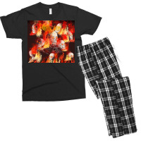 Melted Skull Men's T-shirt Pajama Set | Artistshot