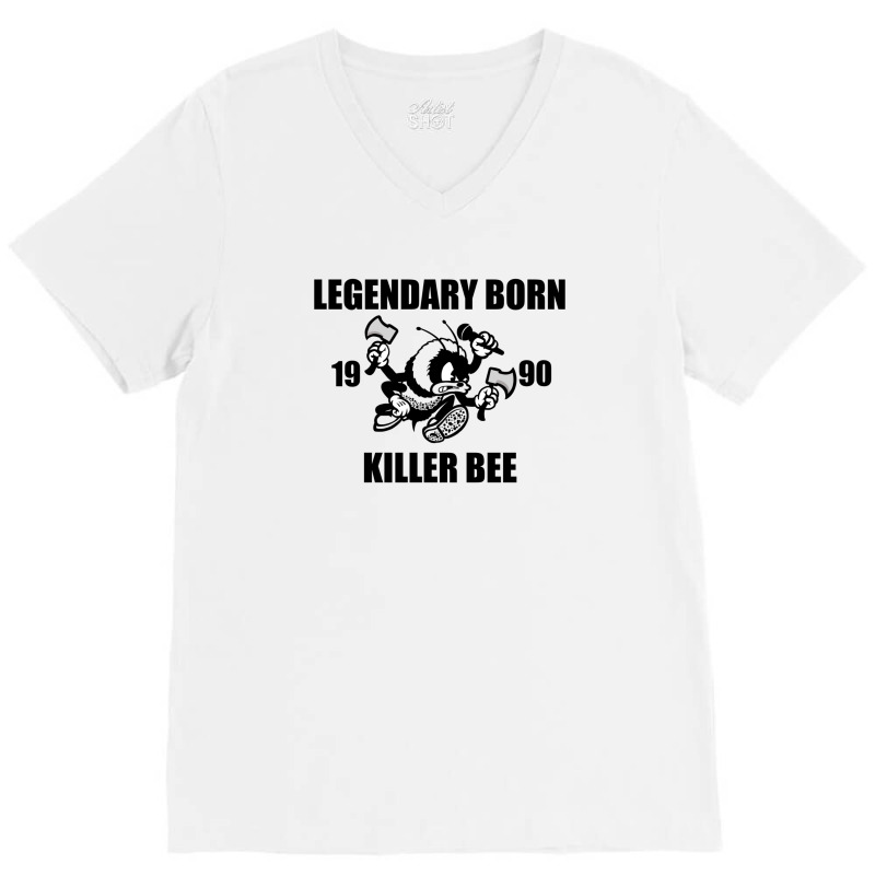 Legendary Born 1990 V-neck Tee | Artistshot