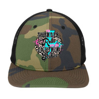 The Thunder Rolls And The Lightnin' Strikes Leopard T Shirt Snapback Trucker Cap | Artistshot