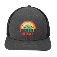 Womens Retro In Synch Synchronized Swimming Swimmer Athlete T Shirt Snapback Trucker Cap | Artistshot