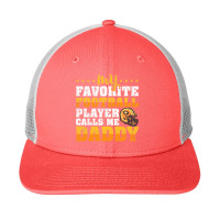 Mens My Favorite Football Player Calls Me Daddy Fathers Day Snapback Trucker Cap | Artistshot