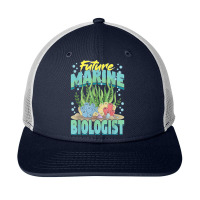 Future Marine Biologist Ocean Life Marine Biology Student Snapback Trucker Cap | Artistshot