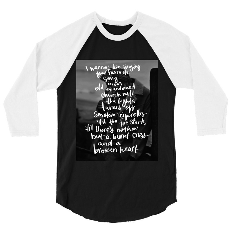 The Glorious Sons Lyrics 3/4 Sleeve Shirt | Artistshot