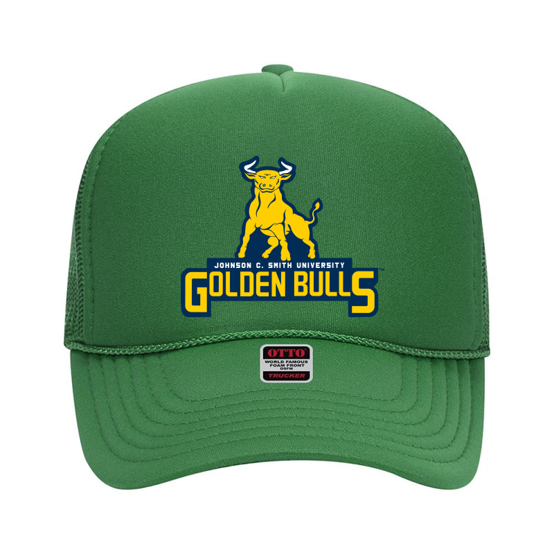 Johnson C. Smith University Golden Bulls Foam Trucker Hat by DelilahAgnes | Artistshot