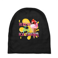 Scream For Ice Cream Baby Beanies | Artistshot