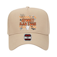 Groovy Spooky Rad Tech Retro Radiologist Halloween Xray Tech Adjustable Baseball Cap | Artistshot