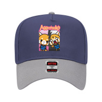 Aggretsuko Split Personality Adjustable Baseball Cap | Artistshot