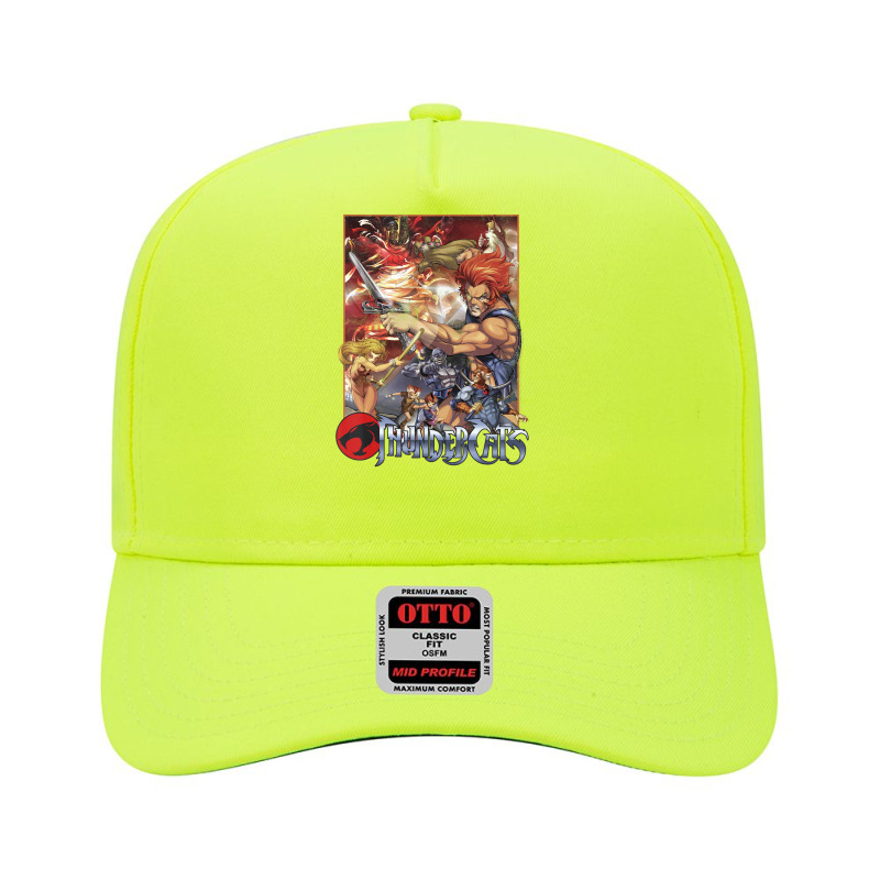 Thundercats Vintage Poster Adjustable Baseball Cap by atereabag | Artistshot