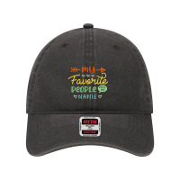 My Favorite People Call Me Nanie Cool Mothers Day Gift Nanie Dyed Cap | Artistshot