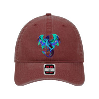 Imagine You Are A Fire Breathing Dragon With Wings Boys Kids Vintage R Dyed Cap | Artistshot