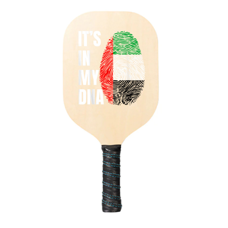 Fingerprint Dna Biometry Flag Arabic Emirates T Shirt Pickleball Paddle by cm-arts | Artistshot