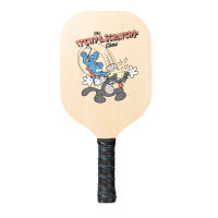 Us The Simpsons Itchy & Scratchy Hammer 01 Heather Grey H Pullover Hoo Pickleball Paddle | Artistshot