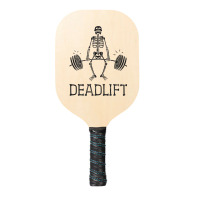 Deadlift Funny Halloween Skeleton Weight Lifting Workout Tank Top Pickleball Paddle | Artistshot