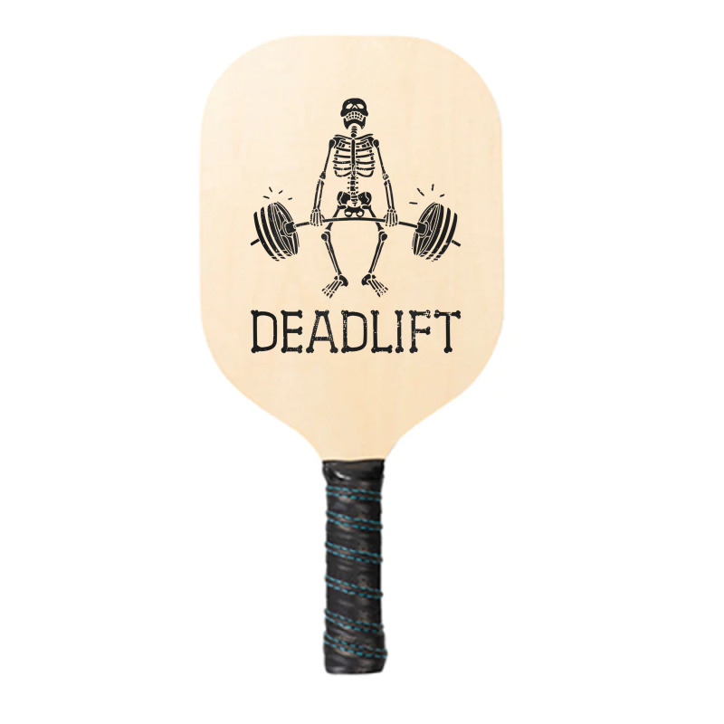 Deadlift Funny Halloween Skeleton Weight Lifting Workout Tank Top Pickleball Paddle | Artistshot