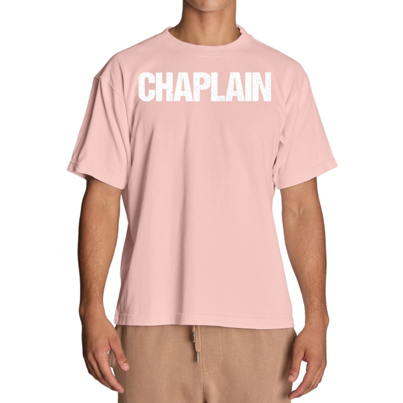 Chaplain Simple Title Raglan Baseball Tee Urban Heavy T-shirt by cm-arts | Artistshot