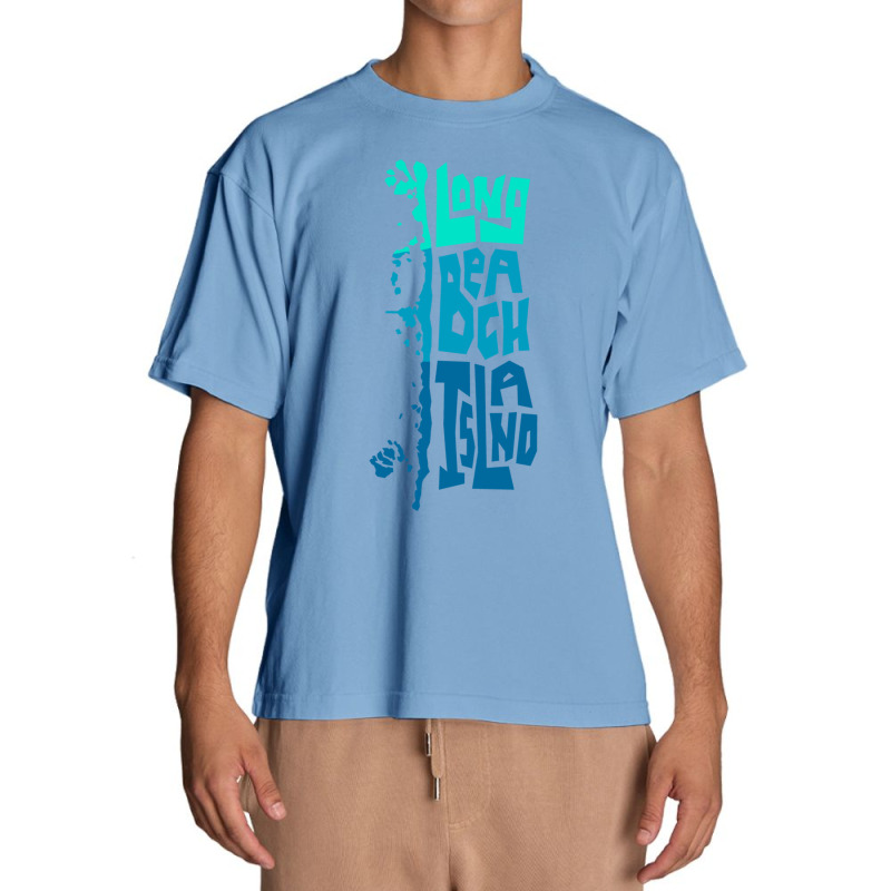 Lbi Long Beach Island New Jersey Shore Island Type Graphic Long Sleeve Urban Heavy T-shirt by cm-arts | Artistshot