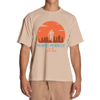 Miami Miracle Funny Football Dolphins Urban Heavy T-shirt | Artistshot