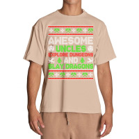 Awesome Uncles Tabletop Christmas D20 Ugly Sweater Urban Heavy T-shirt | Artistshot