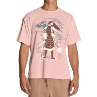 Cn Samurai Jack Red Hue Portrait Urban Heavy T-shirt | Artistshot