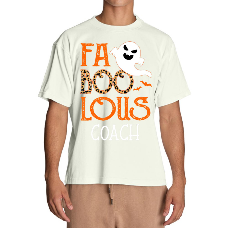 I Am A Faboolous Coach On Halloween Party Ghost Urban Heavy T-shirt | Artistshot