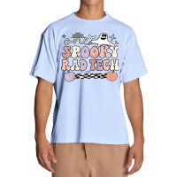 Spooky Radiology Tech Halloween Rad Technologist Rad Tech Raglan Baseb Urban Heavy T-shirt | Artistshot