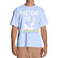 Pretend Im A Mermaid Admirer Halloween Costume Urban Heavy T-shirt | Artistshot