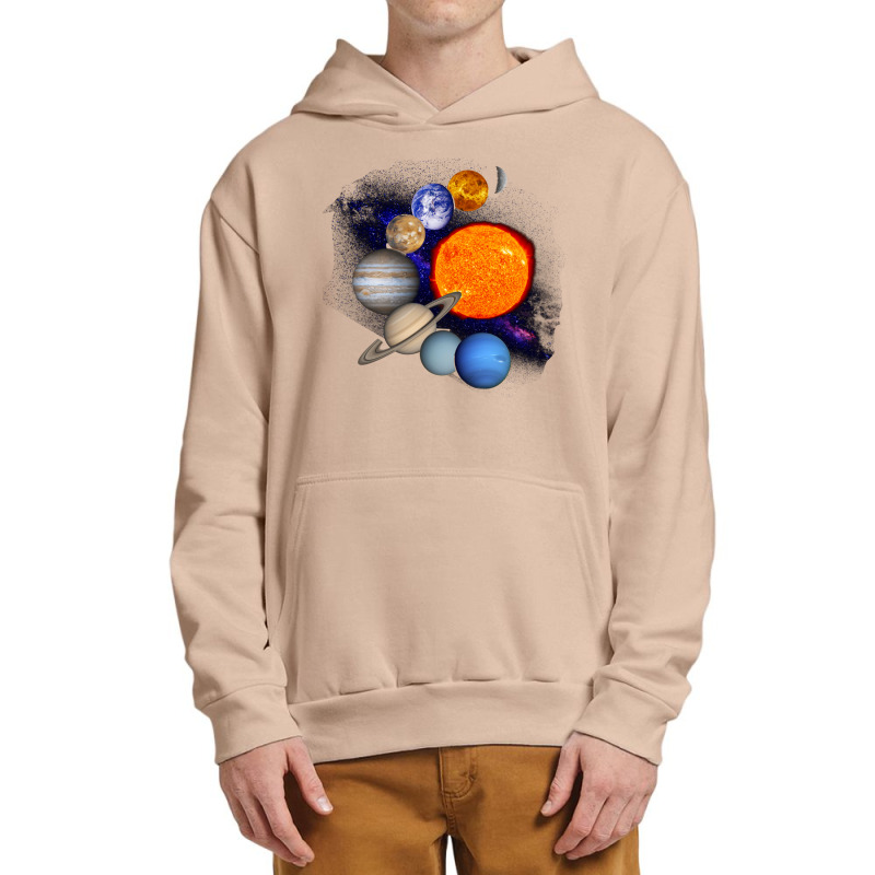 Solar System Sun Planets Milky Way Galaxy Science Sweatshirt Urban Pullover Hoodie by cm-arts | Artistshot