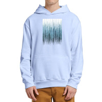 Grunge Dripping Turquoise Misty Forest Urban Pullover Hoodie | Artistshot