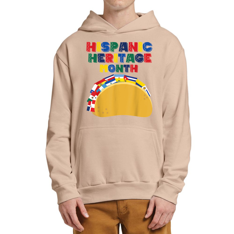 Hispanic Heritage Month Funny Tacos Latin American Countries T Shirt Urban Pullover Hoodie by pipanegocu | Artistshot