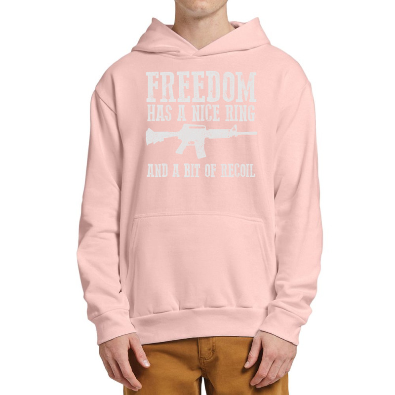 Awesome Freedom Has A Nice Ring And A Bit Of Recoil Sweatshirt Urban Pullover Hoodie by cm-arts | Artistshot