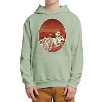 The Land After Time, The Land After Damaging Time, The Smouldering Lan Urban Pullover Hoodie | Artistshot