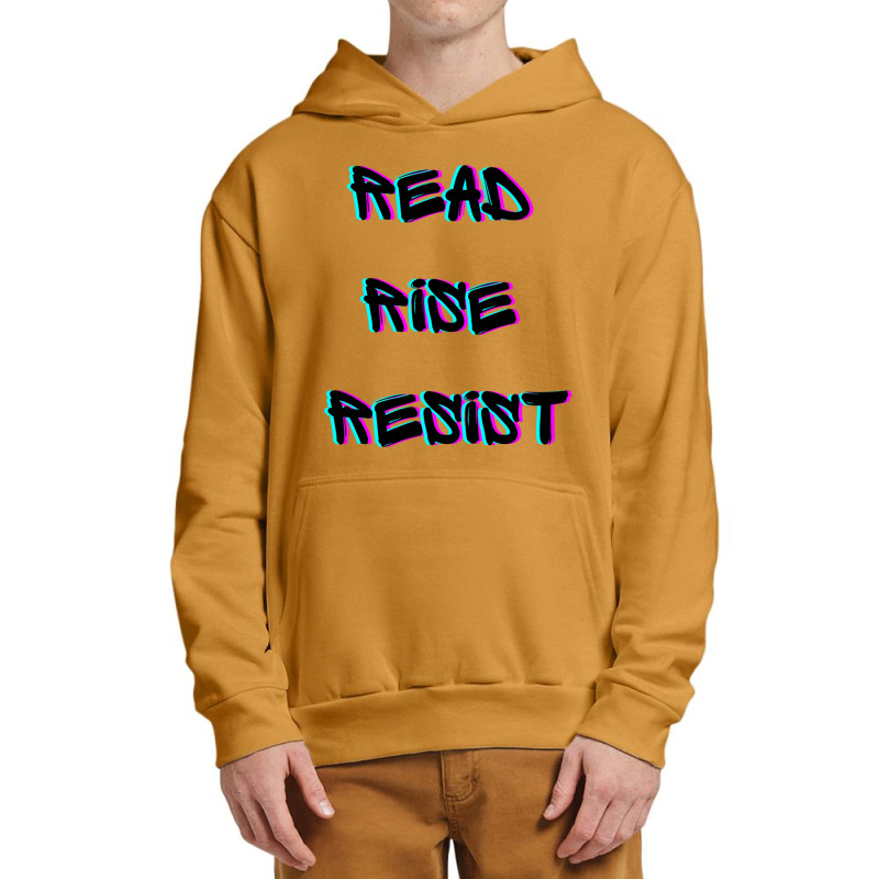 Read Rise Resist Hand Drawn Apparel And Accessories At Discounted Pric Urban Pullover Hoodie | Artistshot